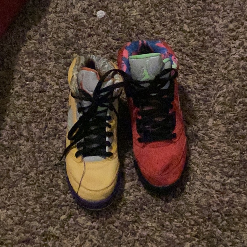 Red and yellow Jordan